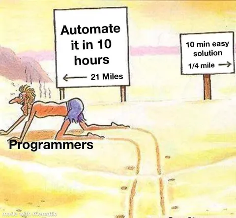 Programmers Choose the Hard Way