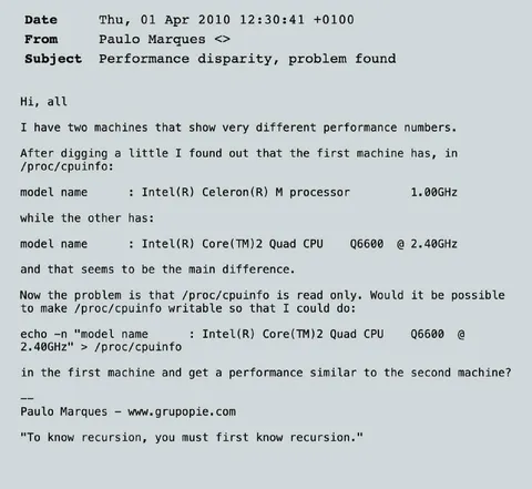 The Editable CPU Info File