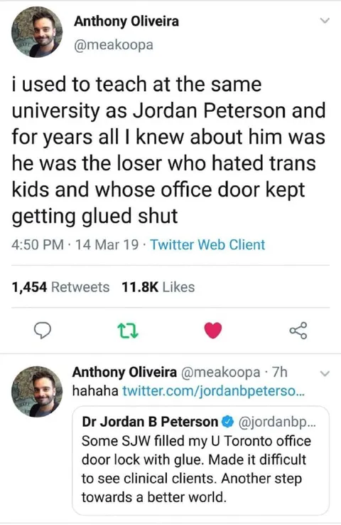 Jordan Peterson Office Door