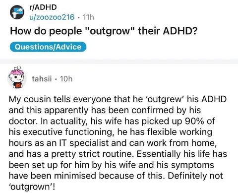 You Never Outgrow ADHD