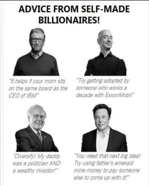 Advice From Self-Made Billionaires