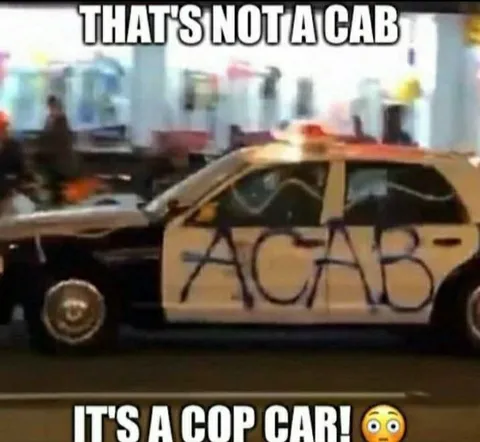 That's Not a Cab, It's a Cop Car