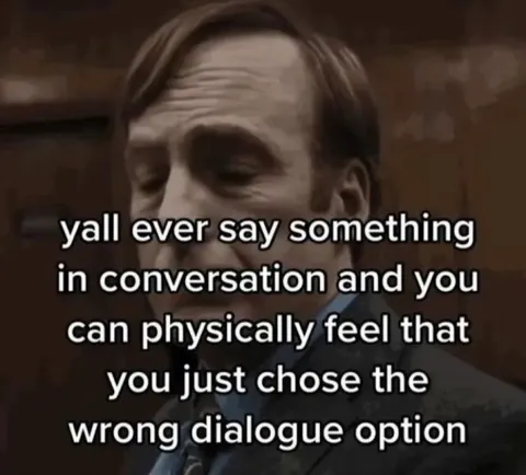 Wrong Dialogue Option