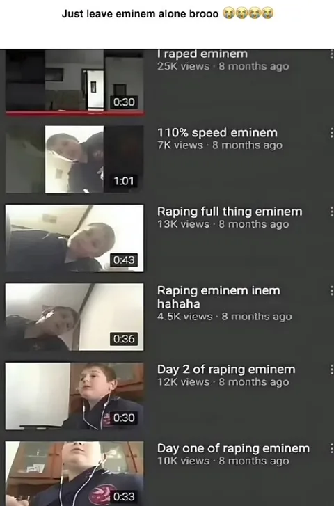 Leave Eminem Alone Brooo