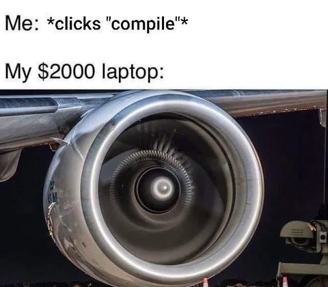 Laptop Sounds Like Jet Engine