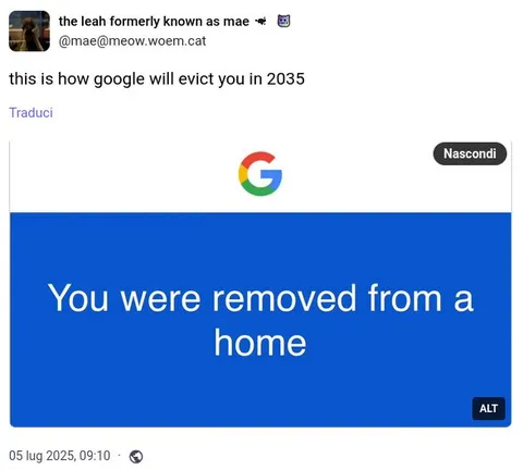 Google Evicts You in 2035