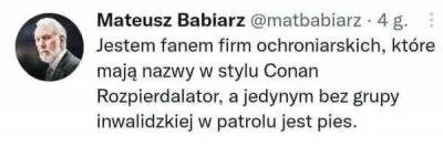 Conan Rozpierdalator w patrolu
