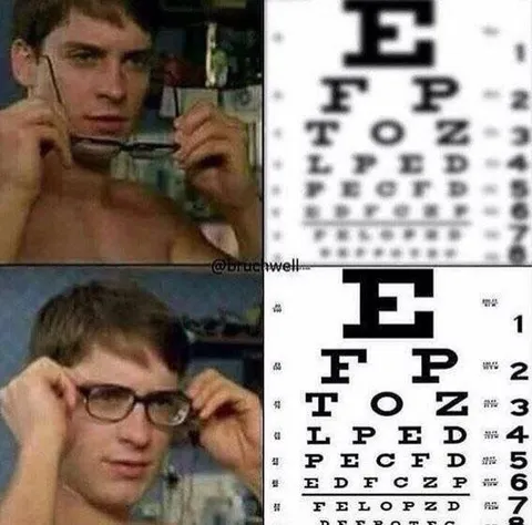 Очки наконец-то помогают
