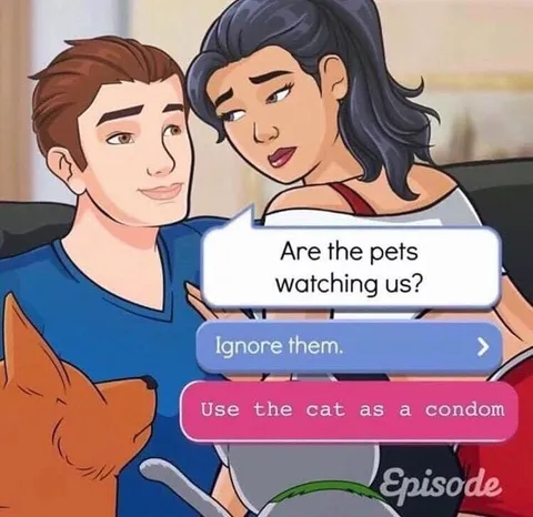 Use the Cat as a Condom