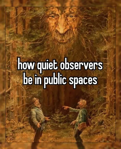 Quiet Observers in Public Spaces