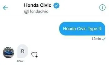 Honda Civic Type R Reply