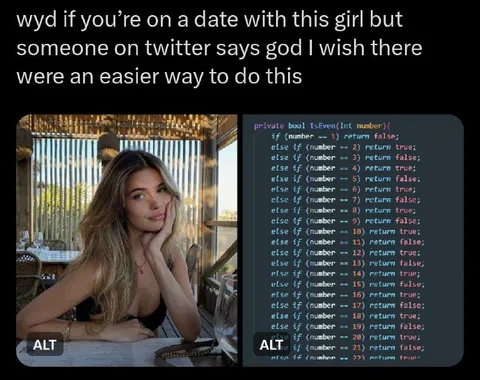 Date With an Overcomplicated Programmer