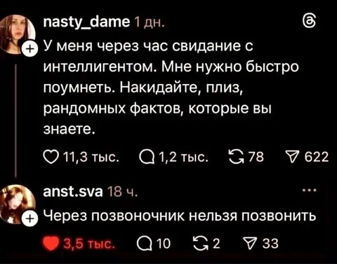 Свидание с интеллигентом