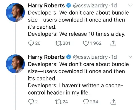 Developers and Cache-Control Headers