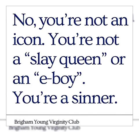 You're a Sinner