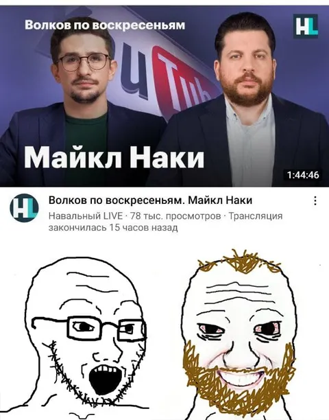 Волков по воскресеньям Майкл Наки