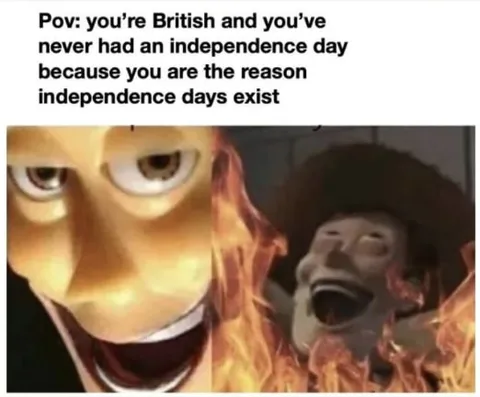 British Have No Independence Day