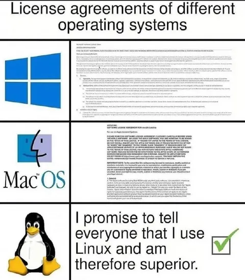 Linux Users Feel Superior
