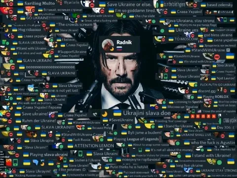 John Wick in the Ukraine Comment Storm