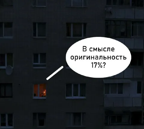 Оригинальность 17 процентов