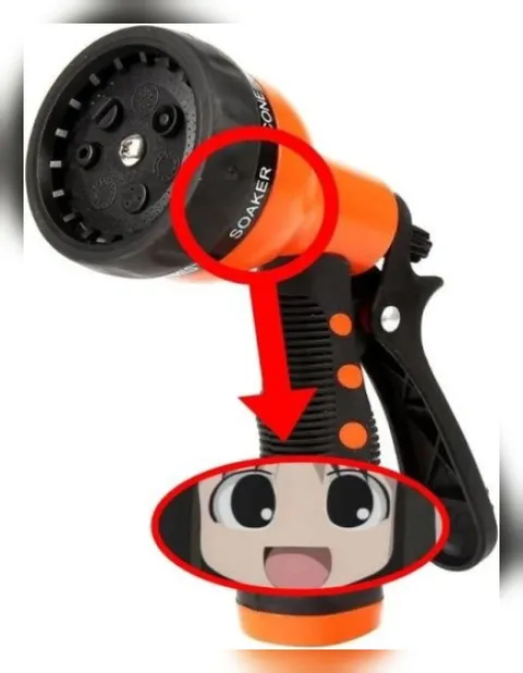 Hair Dryer Anime Face