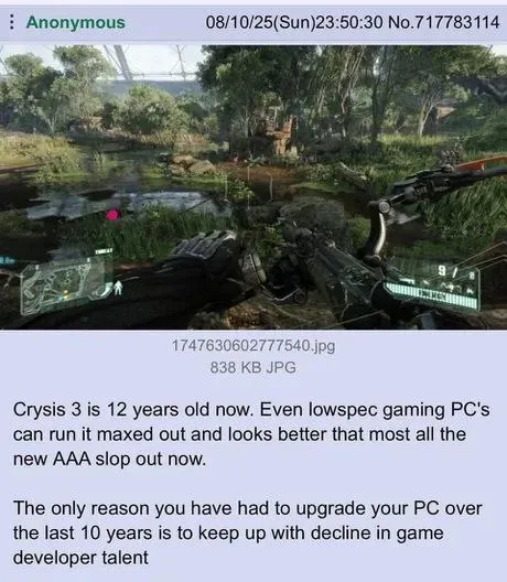 Crysis 3 Still Looks Better