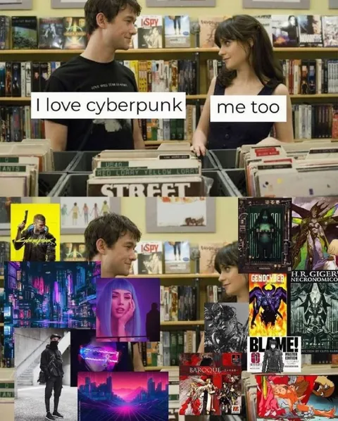 I Love Cyberpunk Me Too