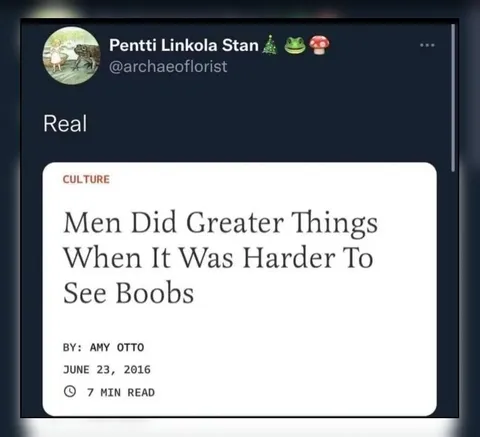 Men Did Greater Things