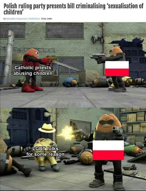Polish Party Hypocrisy Meme