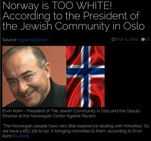 Norway Is Too White