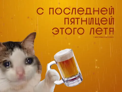 С последней пятницей этого лета