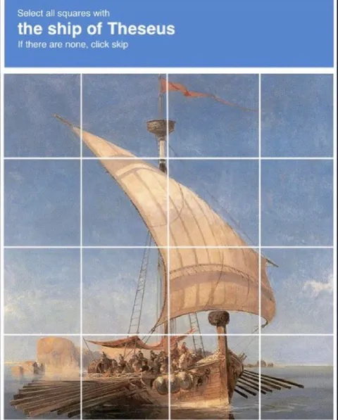Ship of Theseus CAPTCHA