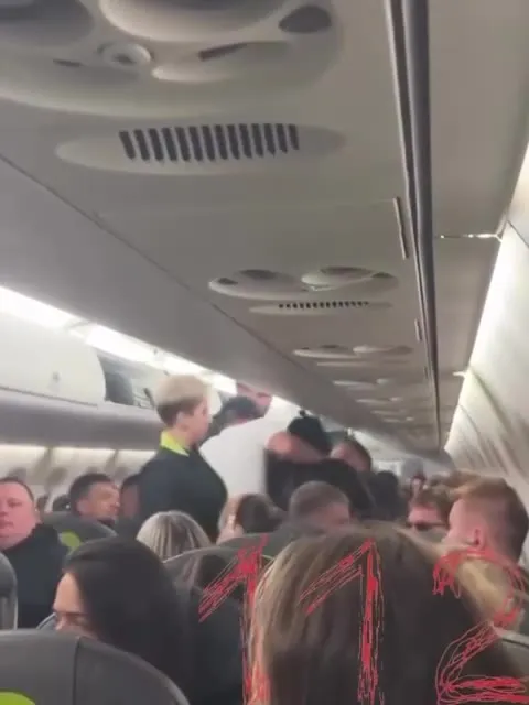 Драка в самолёте