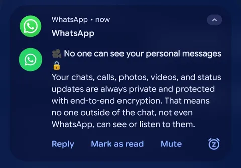 WhatsApp Says It’s Private