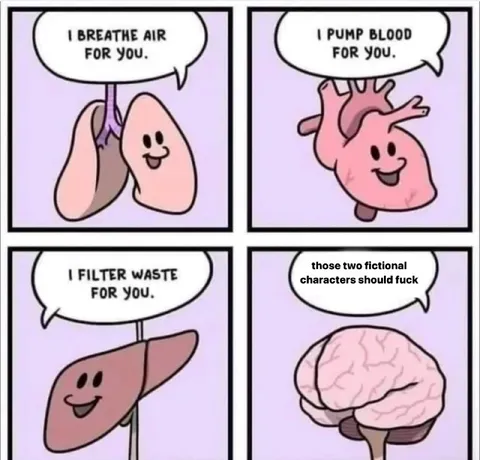 Organs Want Their Characters Together