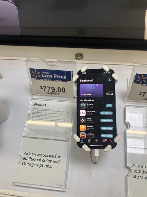Walmart iPhone Display Trolling