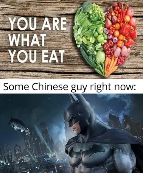 You Are What You Eat Batman