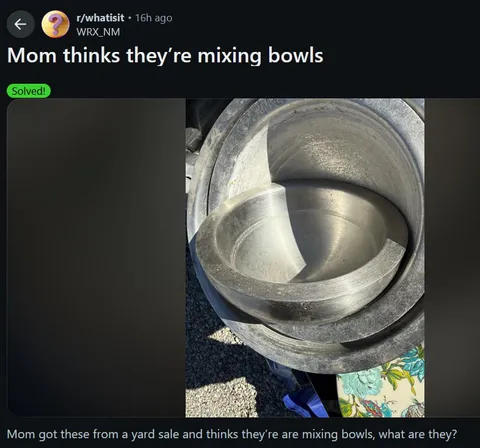Mom’s Mystery Mixing Bowls