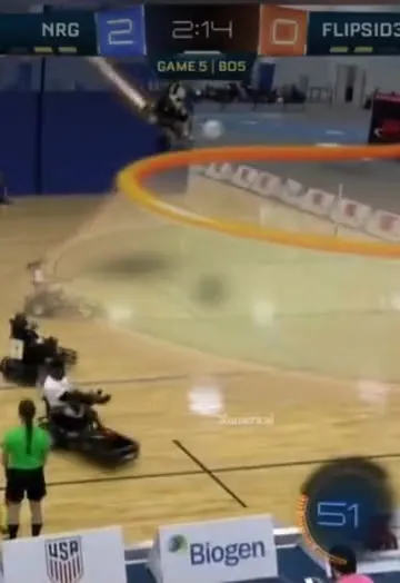 Wheelchair Basketball Victory Glitch