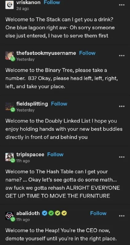 Welcome to the Data Structures
