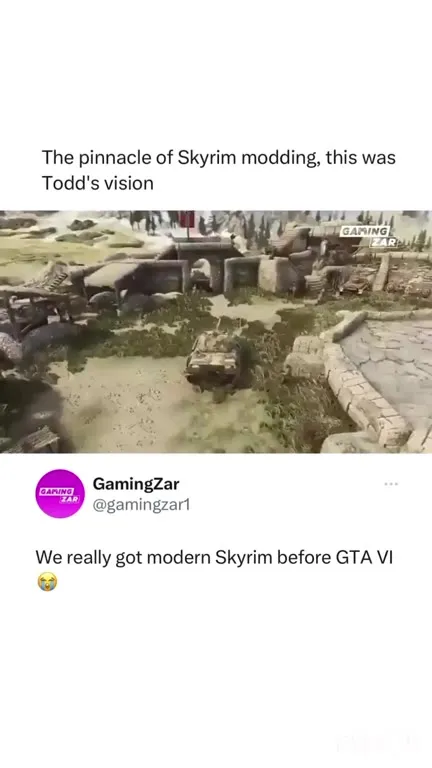 Modern Skyrim Before GTA VI