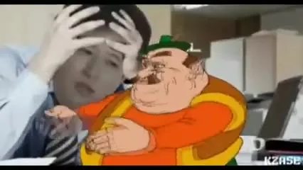 Пасхальный танец с дедом