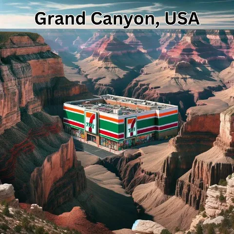 7-Eleven in the Grand Canyon