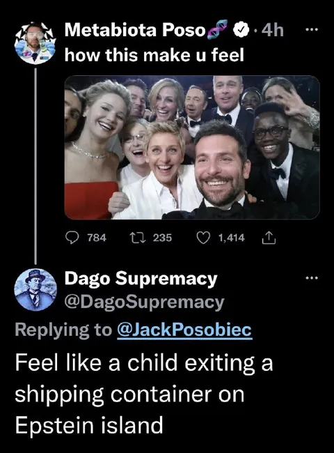 Child Exiting Epstein Island