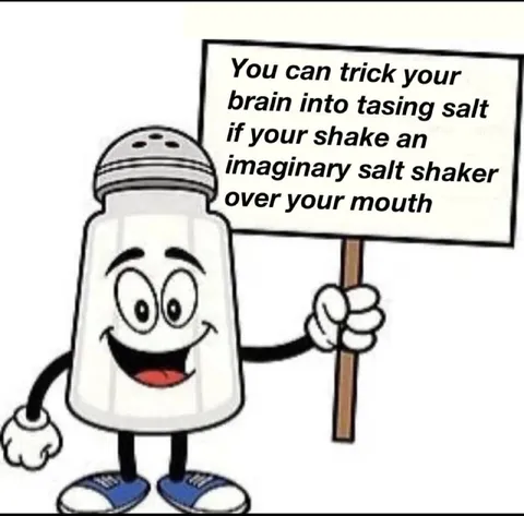 Imaginary Salt Shaker Trick