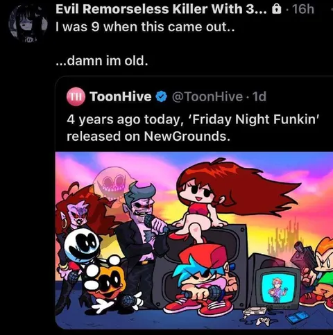 I Was Nine When FNF Came Out