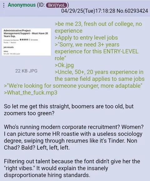 Entry-Level Job Experience Paradox