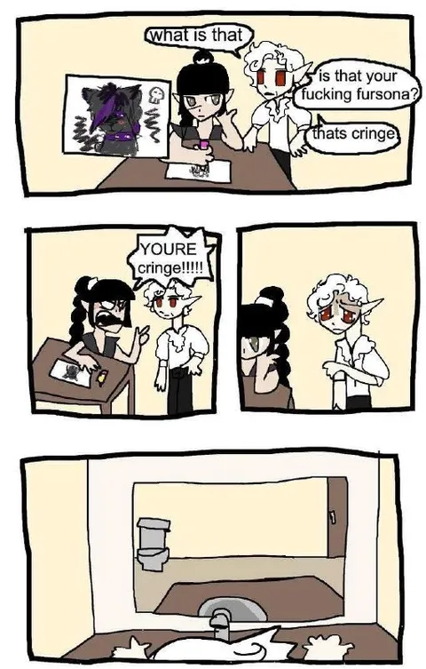 That’s Cringe Fursona Comic