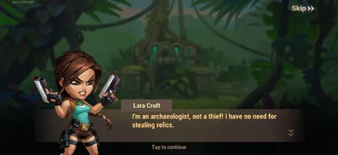 Lara Croft Not a Thief