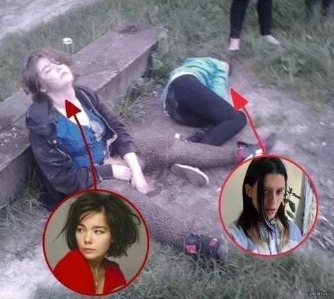 Девушки после тяжёлого дня
